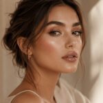 Elegantes modernes Soft Glam Make-up mit natürlicher luxuriöser Ausstrahlung